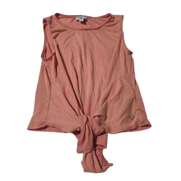 True Religion Tie Front Crop Top XS - Picture 1 of 1